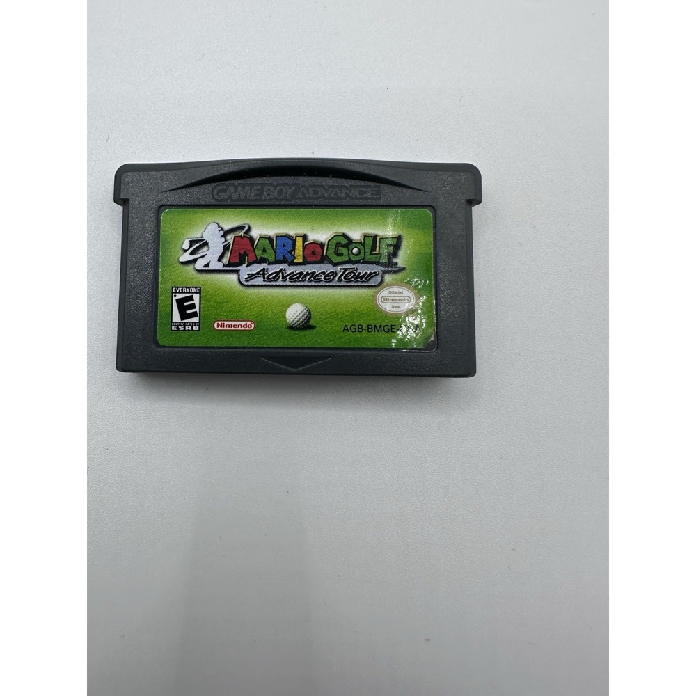 Mario Golf Advance Tour Nintendo Game Boy Advance GBA 2004 AGB-BMGE Authentic